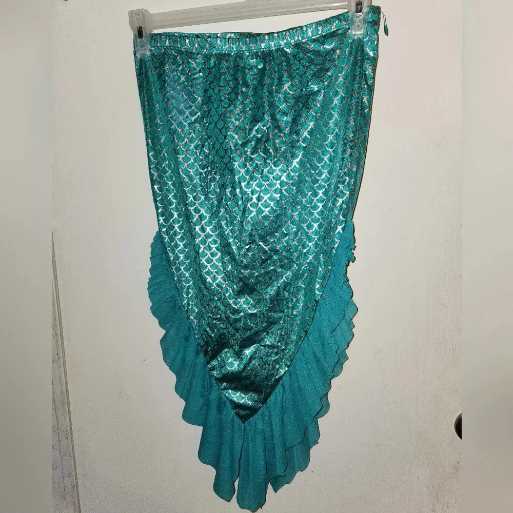 Mermaid swim tail bottom large 10 12